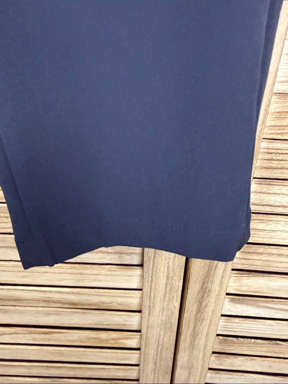Chico's Classic Blue Stretch Zip-Pocket Pants Size 8 - Picture 5 of 14